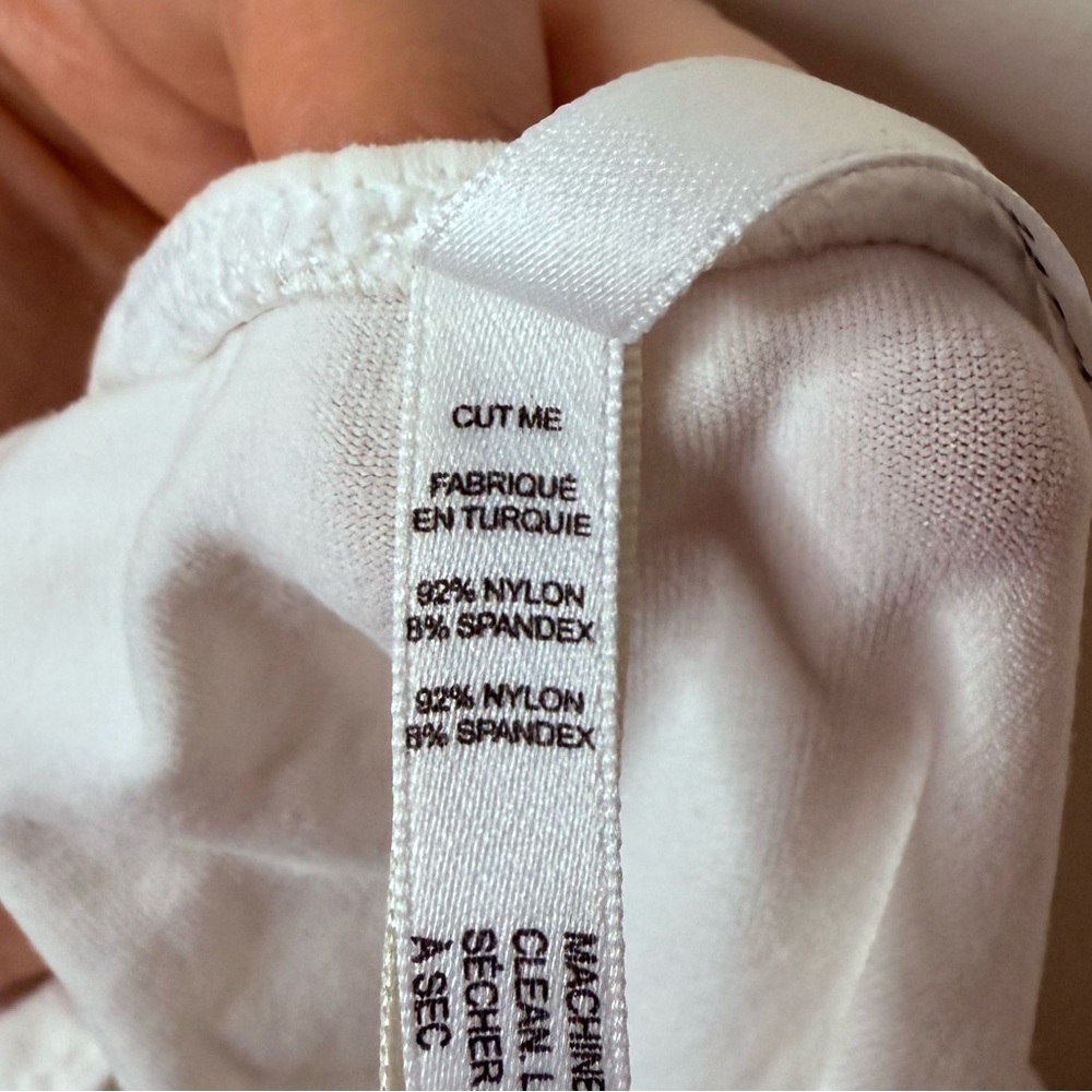 Aritzia Babaton Basic White Neutral Longsleeve St… - image 6